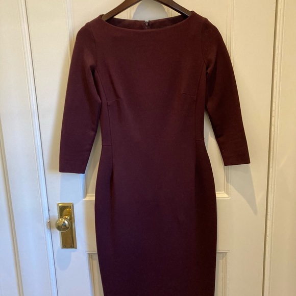 Plum Jersey Dress from Éditions des Robes - Picture 6 of 8